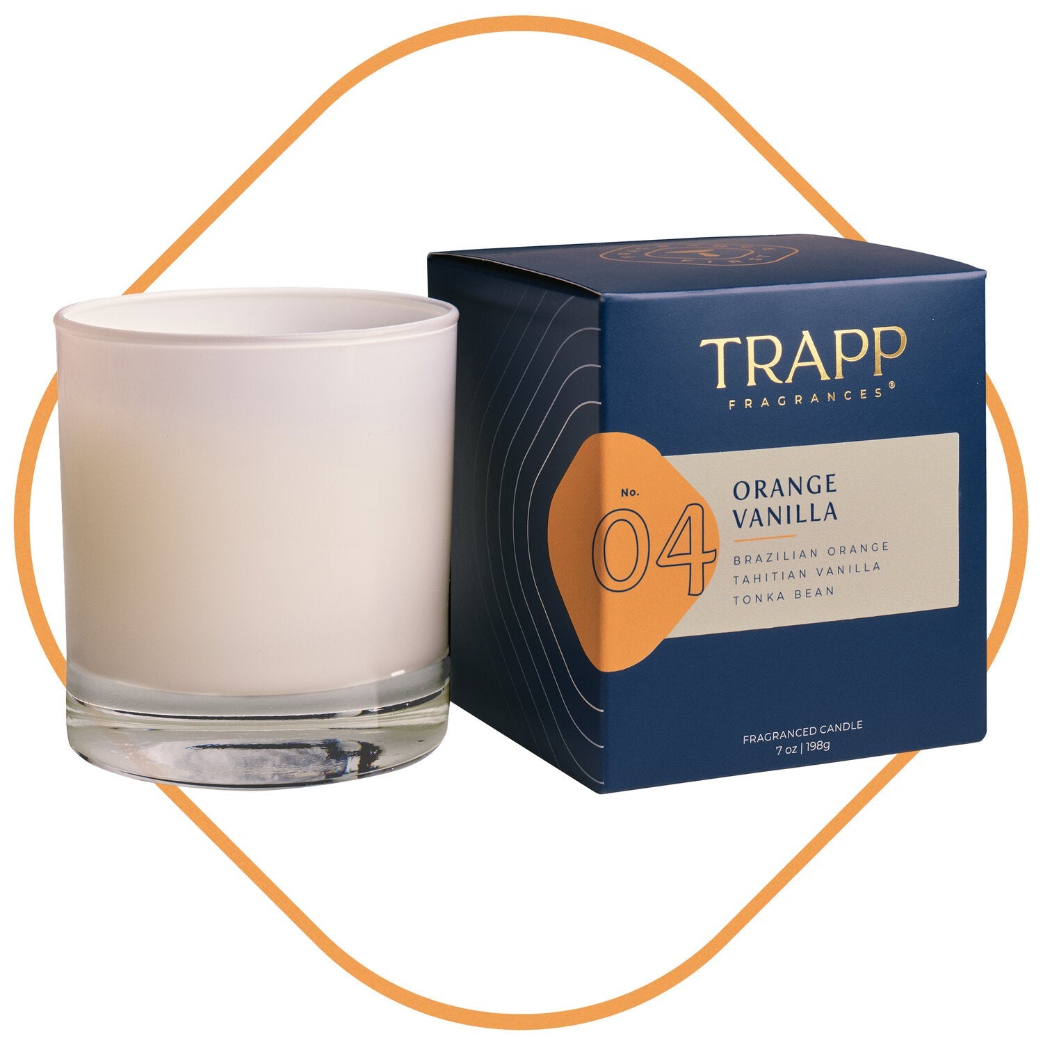 No. 04 Orange Vanilla 7 oz. Candle in Signature Box – GraceVines