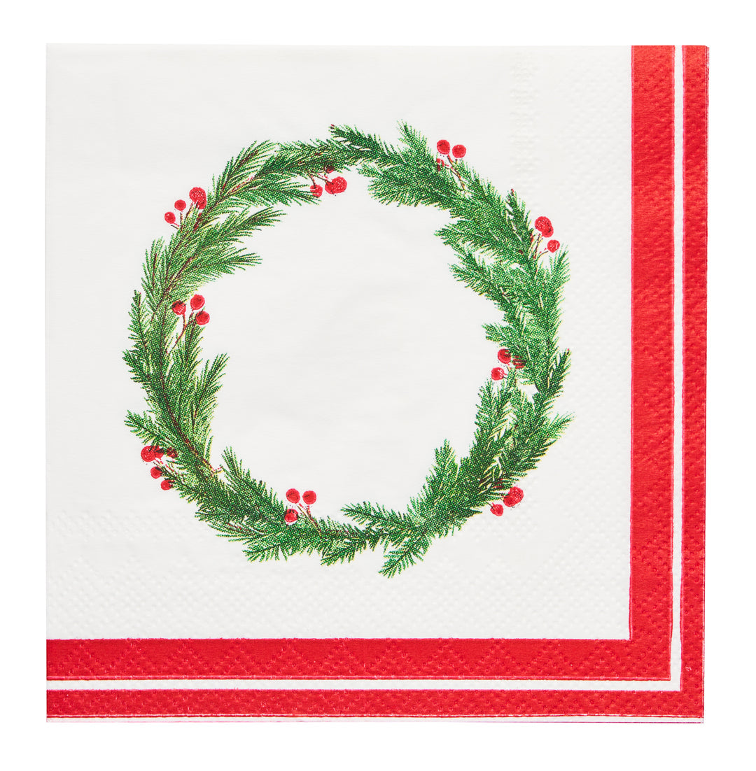 Cocktail Napkin Merry & Bright/20pkg