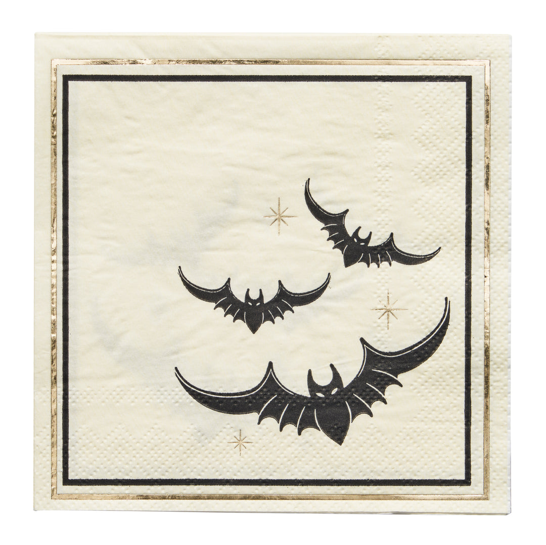 Cocktail Napkin Classic Spooky Bats/20pkg