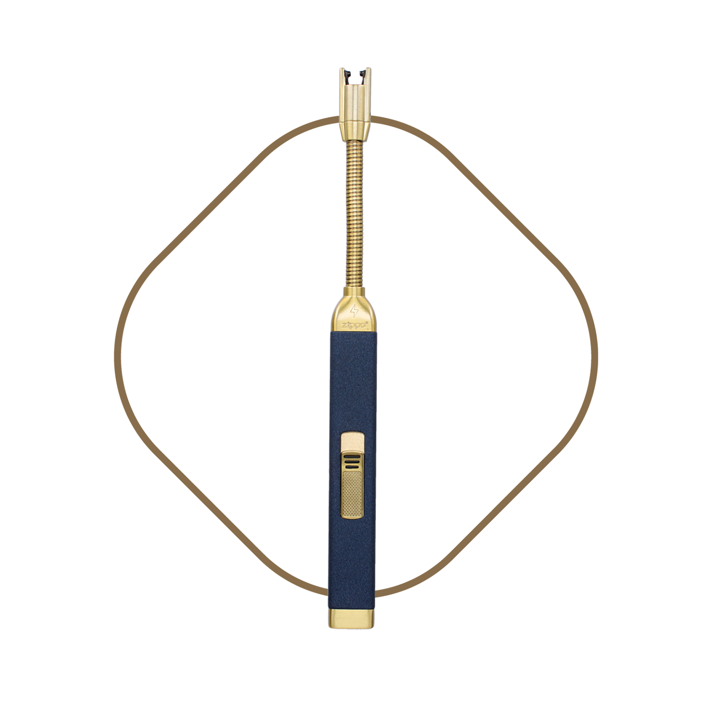 NAVY/GOLD USB CNDLE LTER