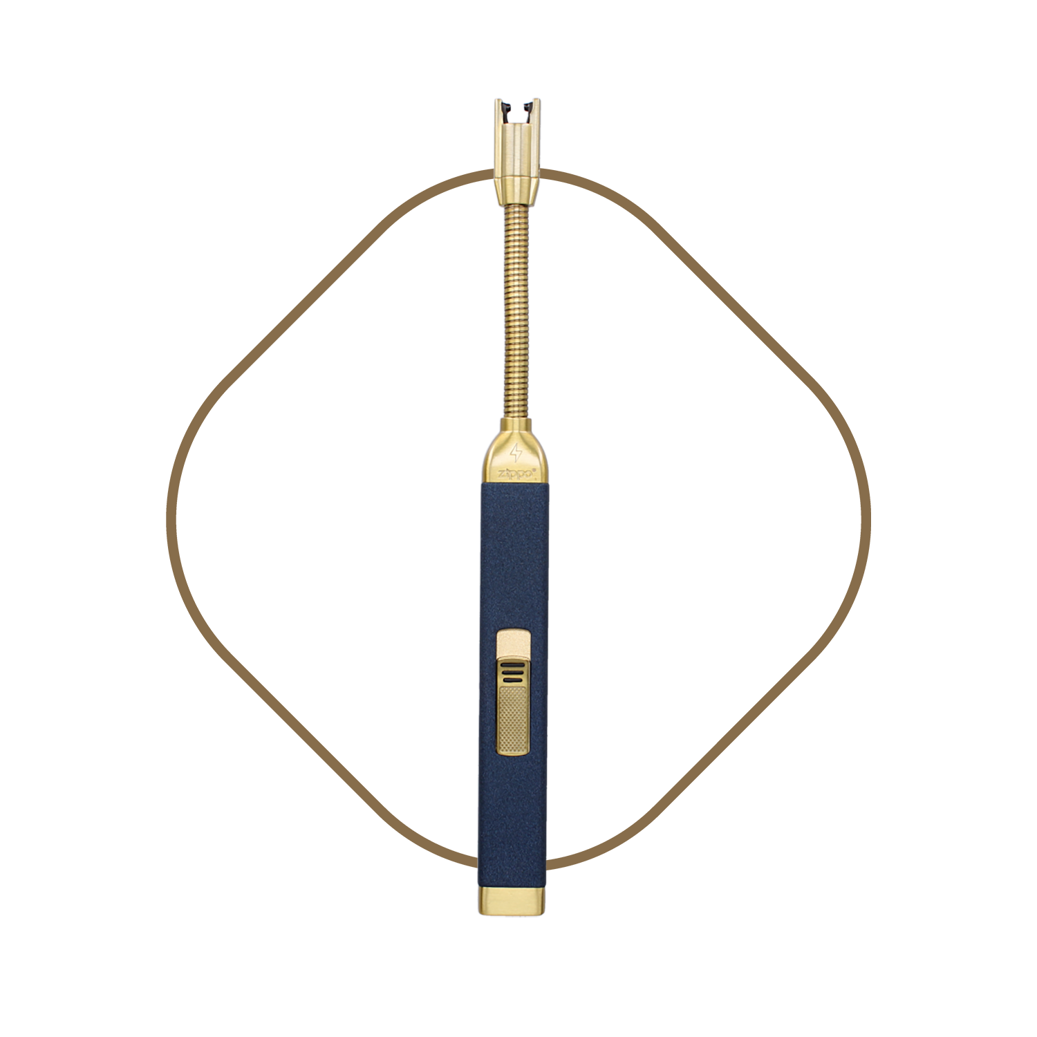 NAVY/GOLD USB CNDLE LTER