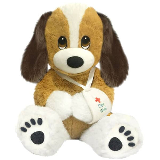 First & Main Melancholy Mel 10-inch puppy plush