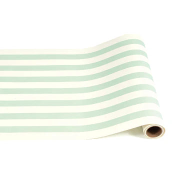 Seafoam Classic Stripe Runner - 20" x 25'