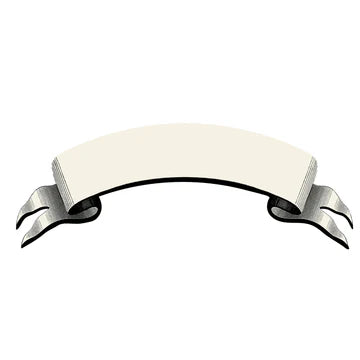 Classic Black Banner Table Accent - Pack of 12
