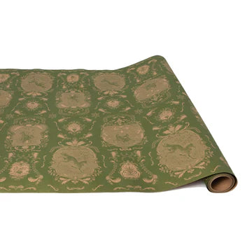 Moss Fable Toile Runner - 30" x 25